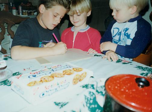 Brandon and Brothers at Christmas